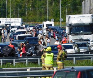 Dramat w Majdanie. Nie żyje motocyklista. Pasażerka walczy o życie