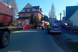 Tragedia na Podhalu. Nie żyje młody rowerzysta. Zderzył się z ciężarówką