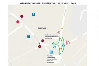 Zmiana organizacji ruchu przy cmentarzach w Toruniu - szczegóły!