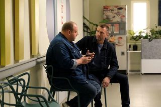 	M jak miłość odc. 1851. Tadeusz (Bartłomiej Nowosielski), Bartek (Arkadiusz Smoleński)