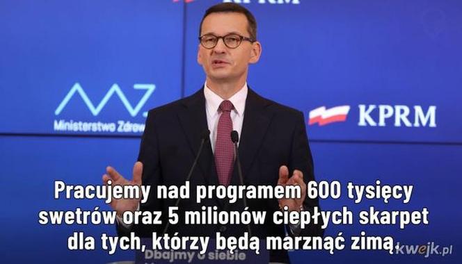 Memy po słowach Morawieckiego o ociepleniu domów