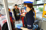 Opole: Policjanci patrolują miejskie autobusy