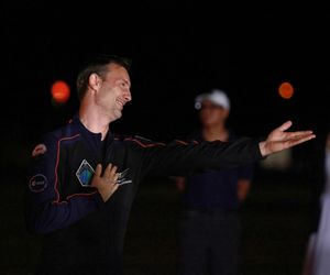 Aleksandra Uznańska-Wiśniewska i Sławosz Uznański-Wiśniewski 