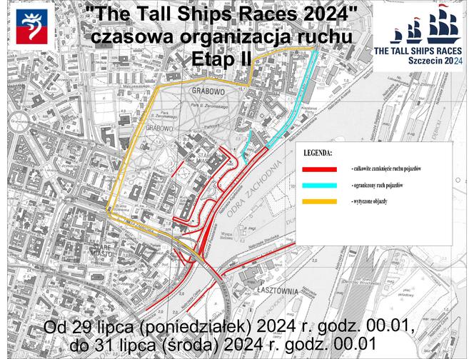 Zmiany w organizacji ruchu podczas The Tall Ships Races 2024