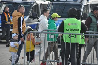 Korona Kielce - Lech Poznań. Zdjęcia kibiców na Exbud Arenie