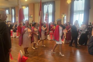 Bankiet z okazji 100-lecia Korpusu Pomocniczego Pań przy SWAP