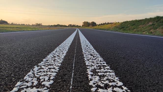 Zniszczona ścieżka rowerowa Goniembice Osieczna