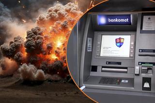 Bankomat w Krakowie wyleciał w powietrze. Mieszkańcy usłyszeli dwa wybuchy