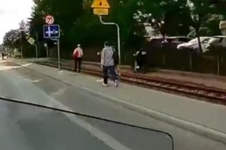 Szaleńcza ucieczka ulicami Piaseczna