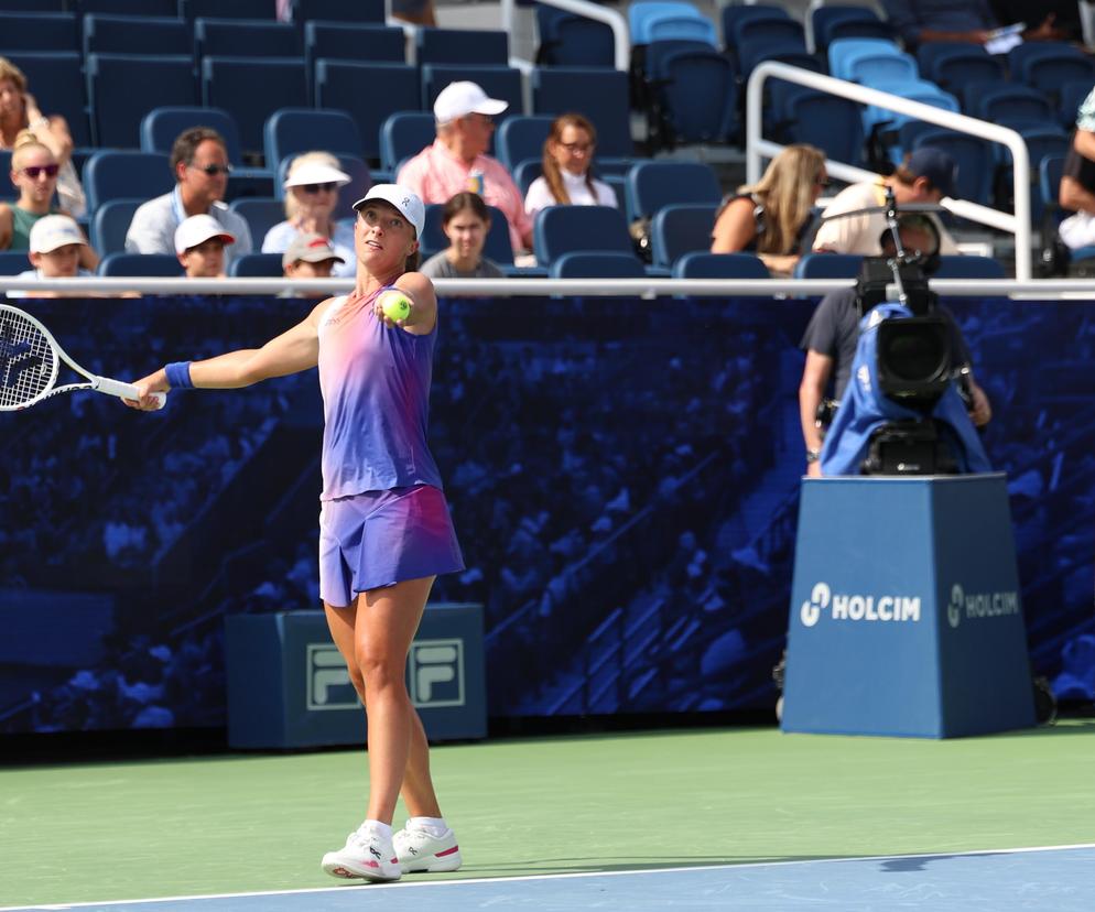 Turniej WTA w Cincinnati. Iga Świątek odpadła w półfinale