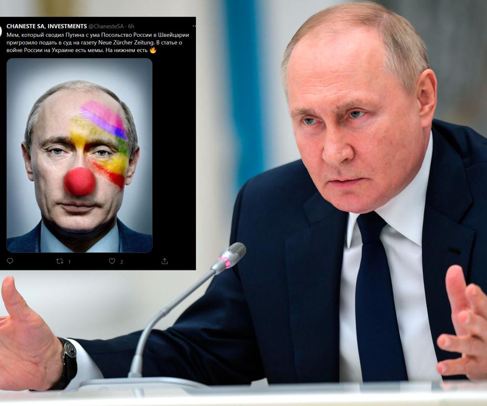  Rosjanie chcą pozywać za mema z Putinem! Nie zgadniesz, co na nim było