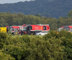 Samolot wypadł z pasa startowego na lotnisku w Balicach