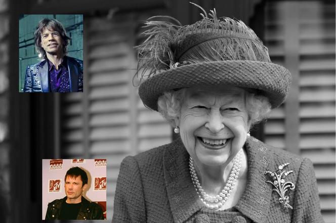 Królowa Elżbieta II - gwiazdy rocka żegnają zmarłą monarchinię