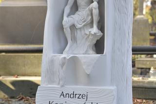Tak wygląda nowy grób Andrzeja Kopiczyńskiego