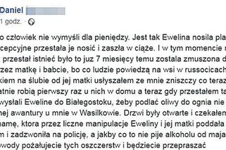 Martyniuk. Nasz związek przestał istnieć jak Ewelina zaszła w ciąże.