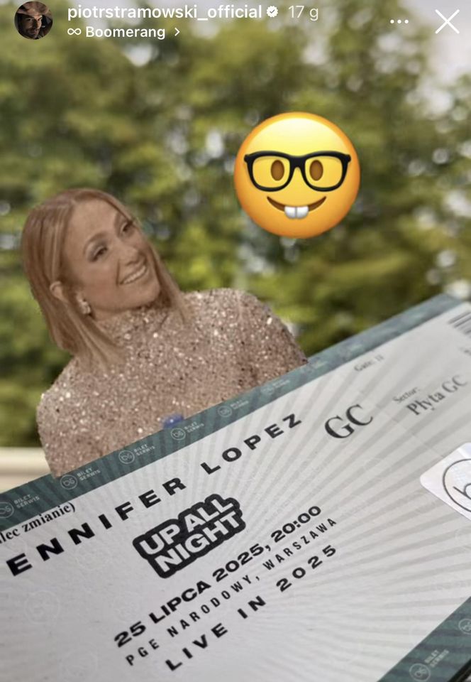 Piotr Stamowski zobaczył pośladki Jennifer Lopez