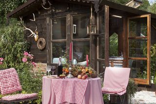 jesienne dekoracje ogród