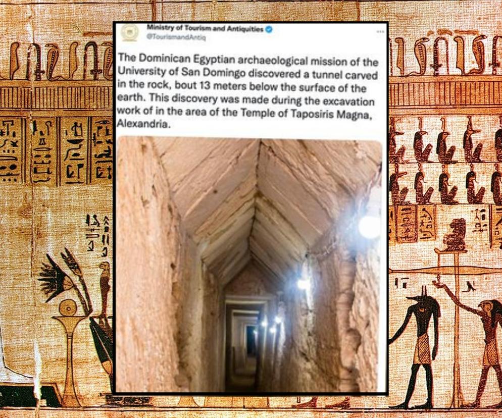 Grobowiec Kleopatry i jej kochanka. To może być jedno z największych odkryć XXI wieku
