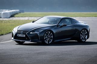 Lexus LC500 na torze Silesia Ring