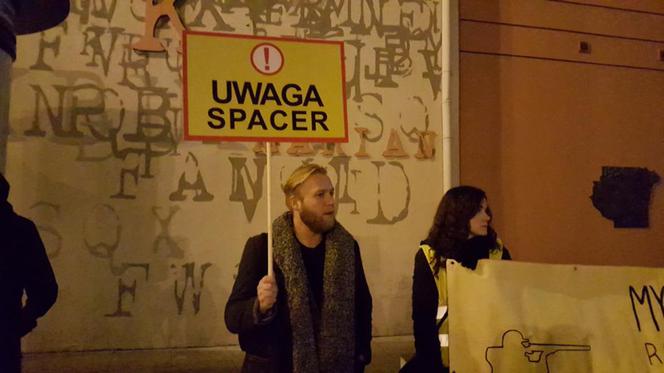 Ekolodzy boją się o dziki. Wyszli na ulice Bydgoszczy, by zaprotestować