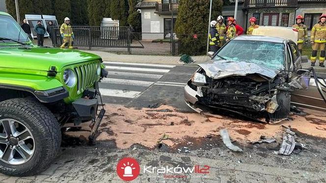 Śmiertelny wypadek w Jaśkowicach koło Skawiny