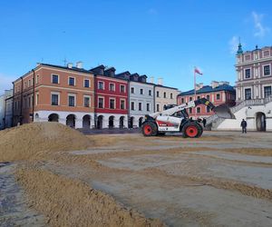 Budowa lodowiska w Zamościu