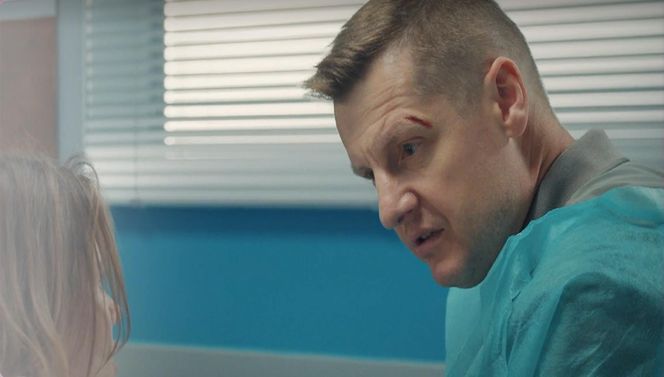 M jak miłość, odc. 1878. Franka (Dominika Kachlik), Paweł (Rafał Mroczek)