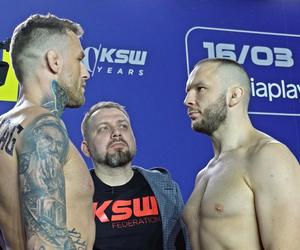 Oficjalne ważenie zawodników przed XTB KSW 92 w Gorzowie