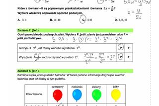 Egzamin Ósmoklasisty 2024 - MATEMATYKA