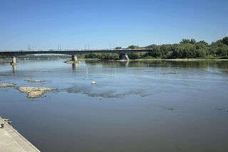 Stan wody w Wiśle - Warszawa (2.07.2025)