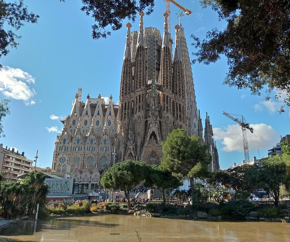 Kościół Sagrada Familia w Barcelonie