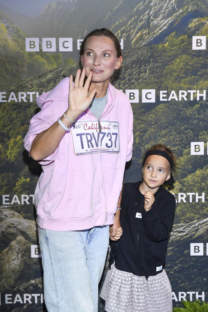 "Wędrówki z dinozaurami": Joanna Moro z córką