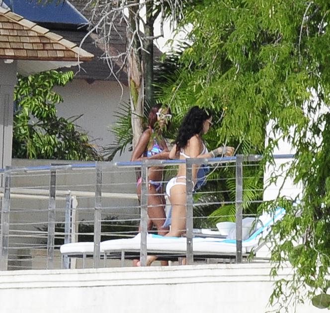 Rihanna w bikini na Barbadosie