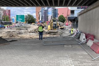 Na Spichrzowej praca wre! Sprawdziliśmy, jak przebiegają prace w centrum Gorzowa