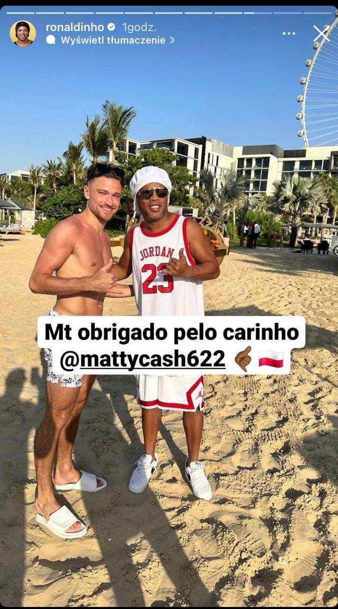 Matty Cash i Ronaldinho