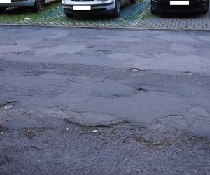 Ul. Pogodna w Lublinie przed remontem