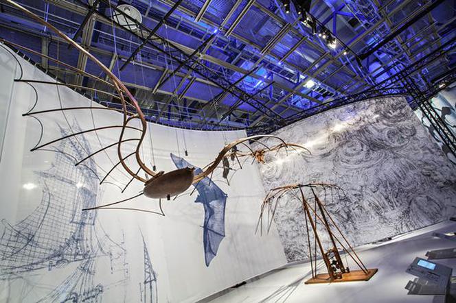 To fragmenty wystawy "Leonardo da Vinci - Energia Umysłu"