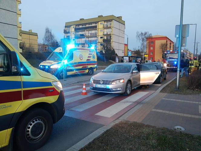 Wypadek w Dąbrowie Górniczej