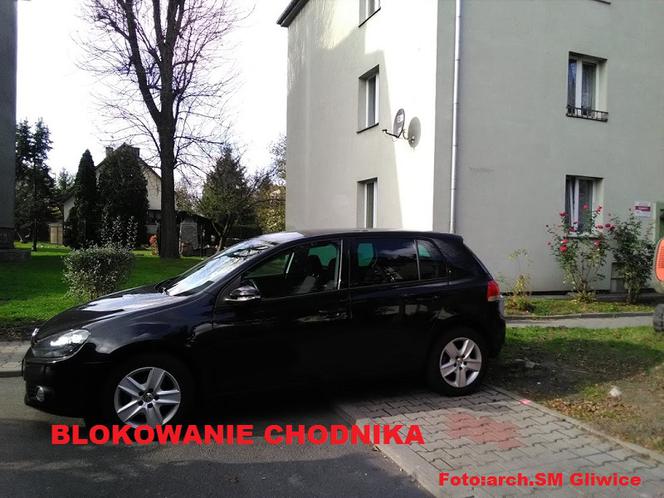 Mistrzowie parkowania z Gliwic! [ZDJĘCIA]