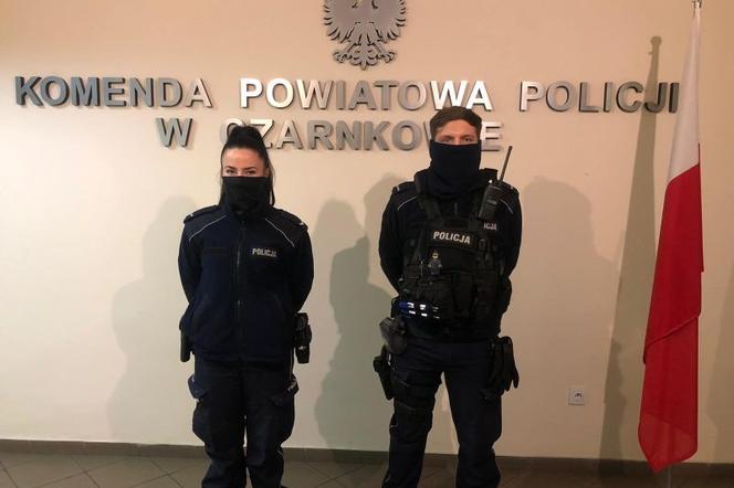 Trzcianka: policjanci uratowali 59-latkę 