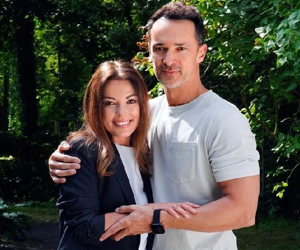 Barwy szczęścia. Kasia (Katarzyna Glinka), Mariusz (Rafał Cieszyński)