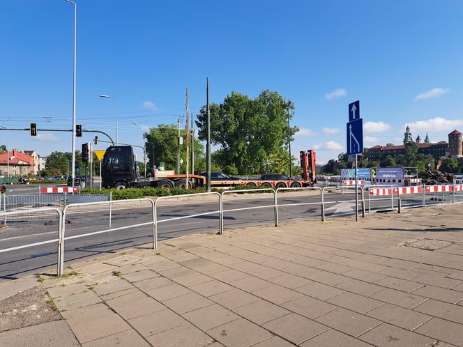 Remont mostu Grunwaldzkiego w Krakowie
