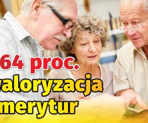 Waloryzacja emerytur 7,64 proc.