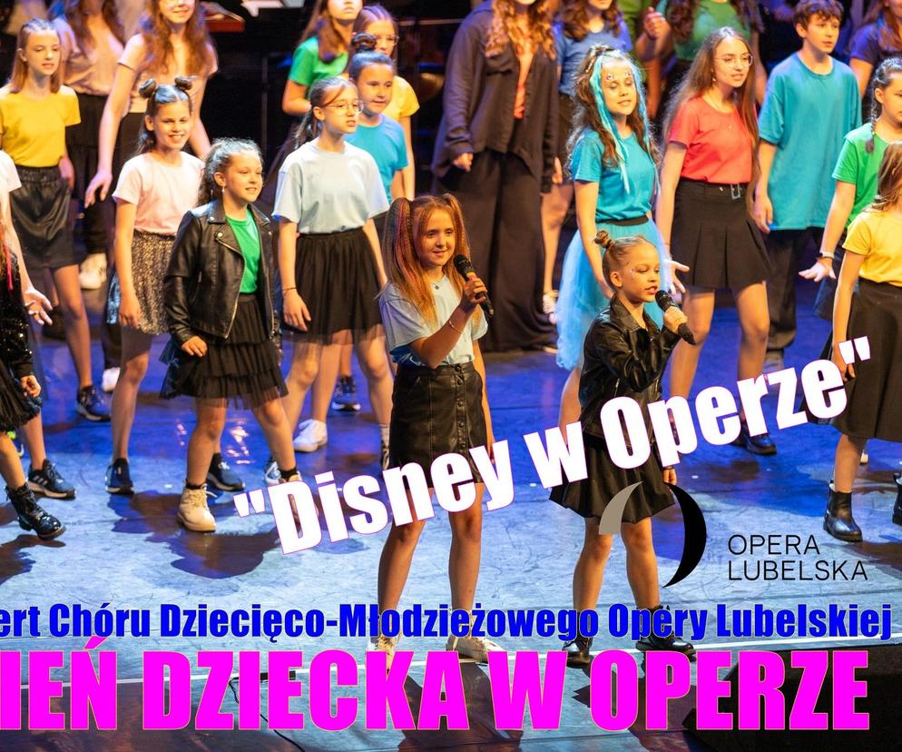 Dzień Dziecka w Operze Lubelskiej - plakat wydarzenia