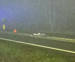 Śmiertelne potrącenie pieszego na DK92 w miejscowości Wójtówka