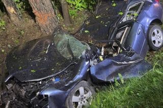 Śmiertelny wypadek na DK63 w powiecie siedleckim 