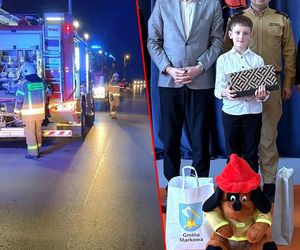 10-letni Iwo uratował swoją rodzinę przed pożarem! Strażacy mówią o bohaterstwie chłopca