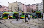 Katarzynki 2024 - wystawa tramwajów przy historycznej zajezdni przy ulicy Madalińskiego