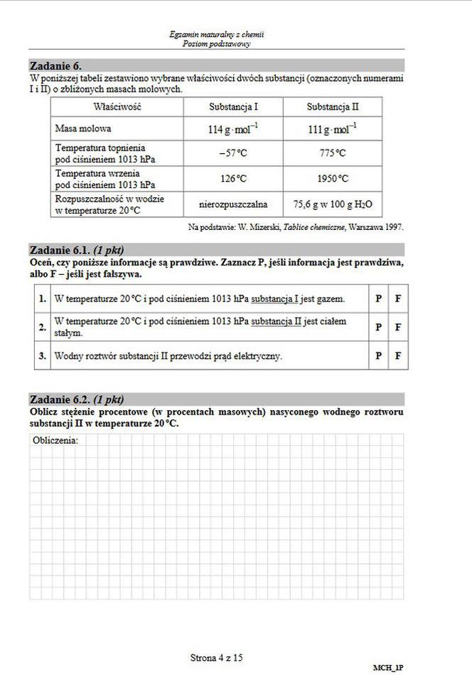 Matura 2020: Odpowiedzi. Chemia - poziom podstawowy [ARKUSZ]