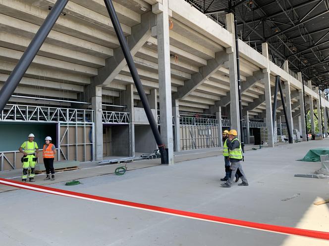 Stadion Miejski w Katowicach jest na ukończeniu. Najnowsze zdjęcia z czerwca